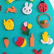 DIY Felt Easter Bunny Board