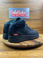 Nike Air Force 1 Mid Supreme Black