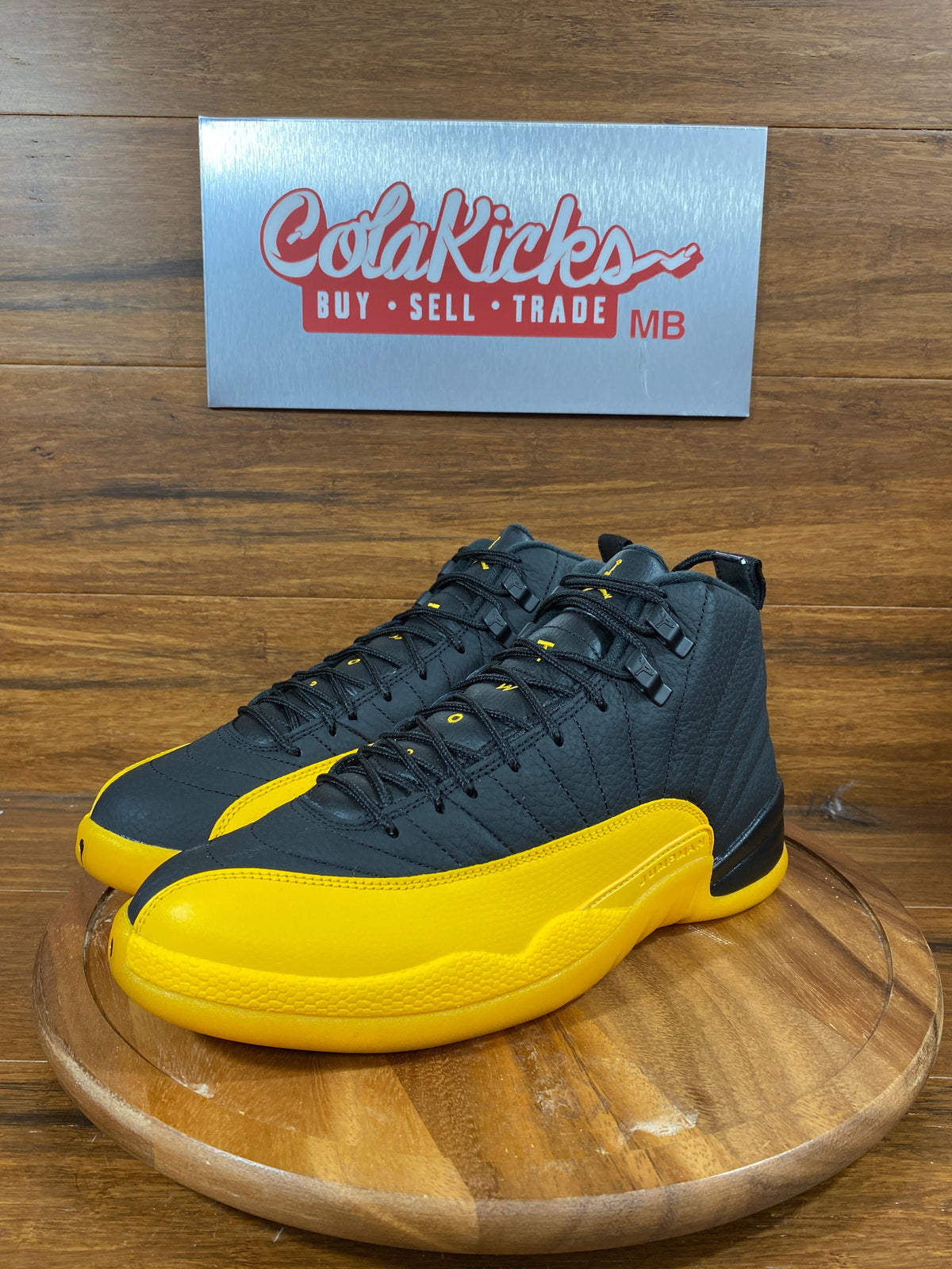 Jordan 12 Retro Black University Gold