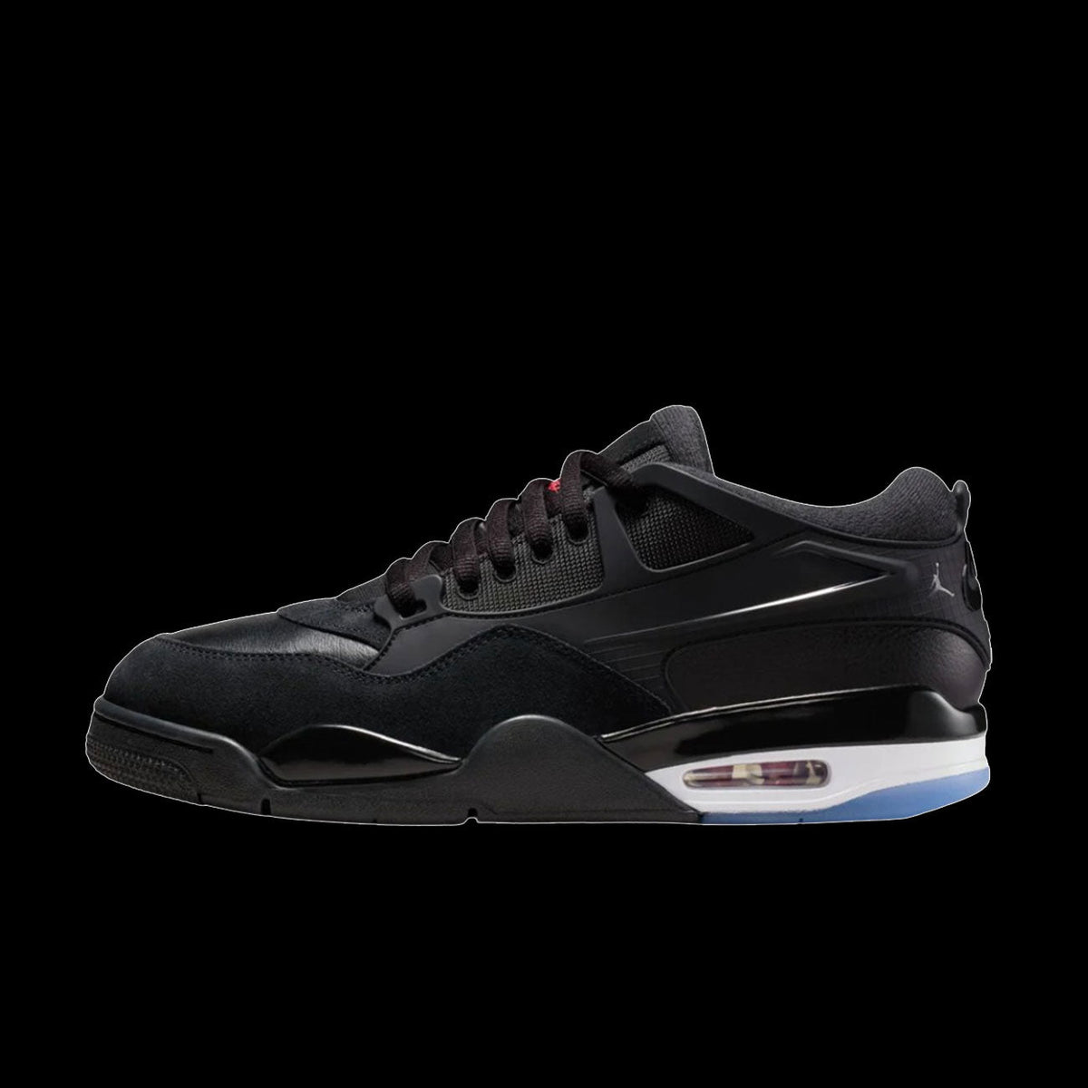 Air Jordan 4 RM (Black/Black-White-Varsity Red)