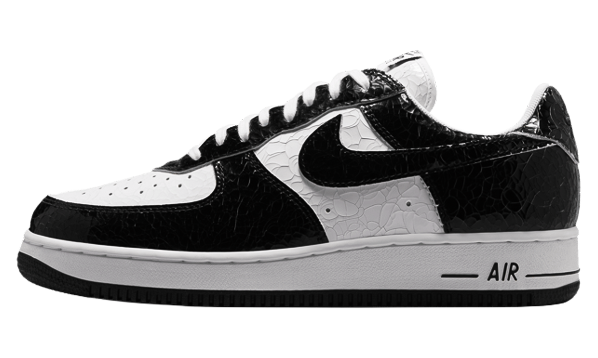 Air Force 1 Low "Cracked Leather Pack - Black / White" JA0248 300