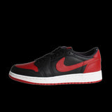 Air Jordan 1 Retro Low OG (GS)(Black/Black-Varsity Red-Summit White)