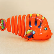 Wind-Up Wiggle Fish Toy