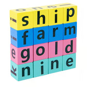 Wooden Letter Spelling Blocks