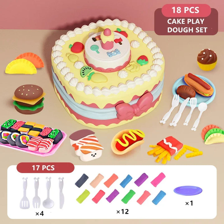 Birthday Cake Play Dough Set