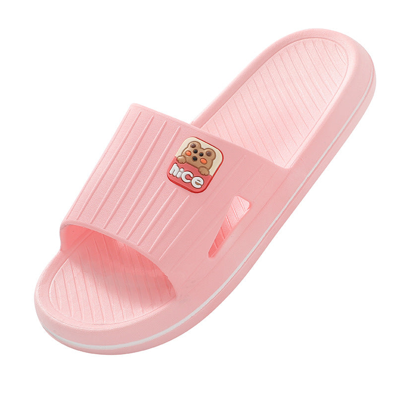 Women'S Summer Slippers Suitable for Outdoor And Indoor Use, New Bathroom Shower Non-Slip Home Slippers, All-Season Women'S Sandals, Women Shoes