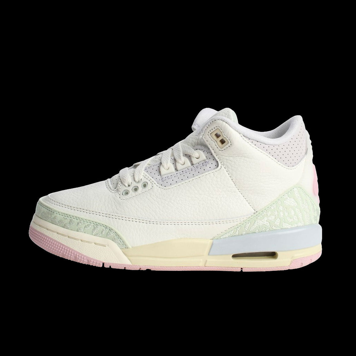Air Jordan 3 Retro (GS)(Sail/Aura-Jade Aura-Iris Whisper)