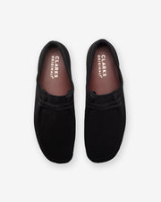 CLARKS WALLABEE SUEDE - BLACK