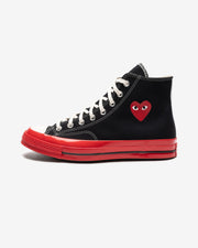 CONVERSE X CDG RED SOLE CHUCK 70 HIGH