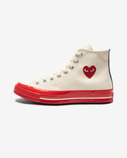 CONVERSE X CDG RED SOLE CHUCK 70 HIGH