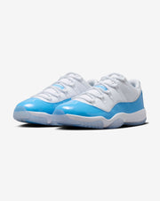JORDAN AJ 11 RETRO LOW - WHITE/ UNIVERSITY BLUE/ BLACK