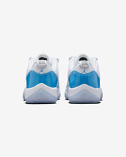 JORDAN AJ 11 RETRO LOW - WHITE/ UNIVERSITY BLUE/ BLACK