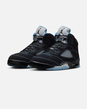 JORDAN AJ 5 RETRO - BLACK/ UNIVERSITY BLUE/ WHITE