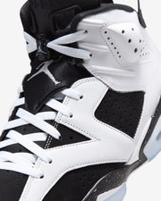 JORDAN AJ 6 RETRO - WHITE/ BLACK