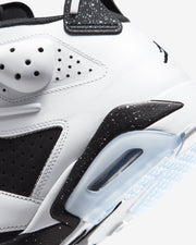 JORDAN AJ 6 RETRO - WHITE/ BLACK