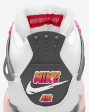 JORDAN GS AJ 4 RETRO - OFF WHITE/ FIRE PINK/ ANTHRACITE