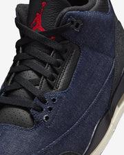 JORDAN X LEVI'S® AJ 3 RETRO - INDIGO/ GYM RED