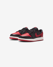 JORDAN PS AJ 1 RETRO LOW OG - BLACK/ VARSITY RED/ SUMMIT WHITE