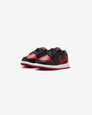 JORDAN TD AJ 1 RETRO LOW OG - BLACK/ VARSITY RED/ SUMMIT WHITE