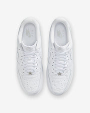 NIKE AIR FORCE 1 '07 - WHITE/ METALLIC SILVER