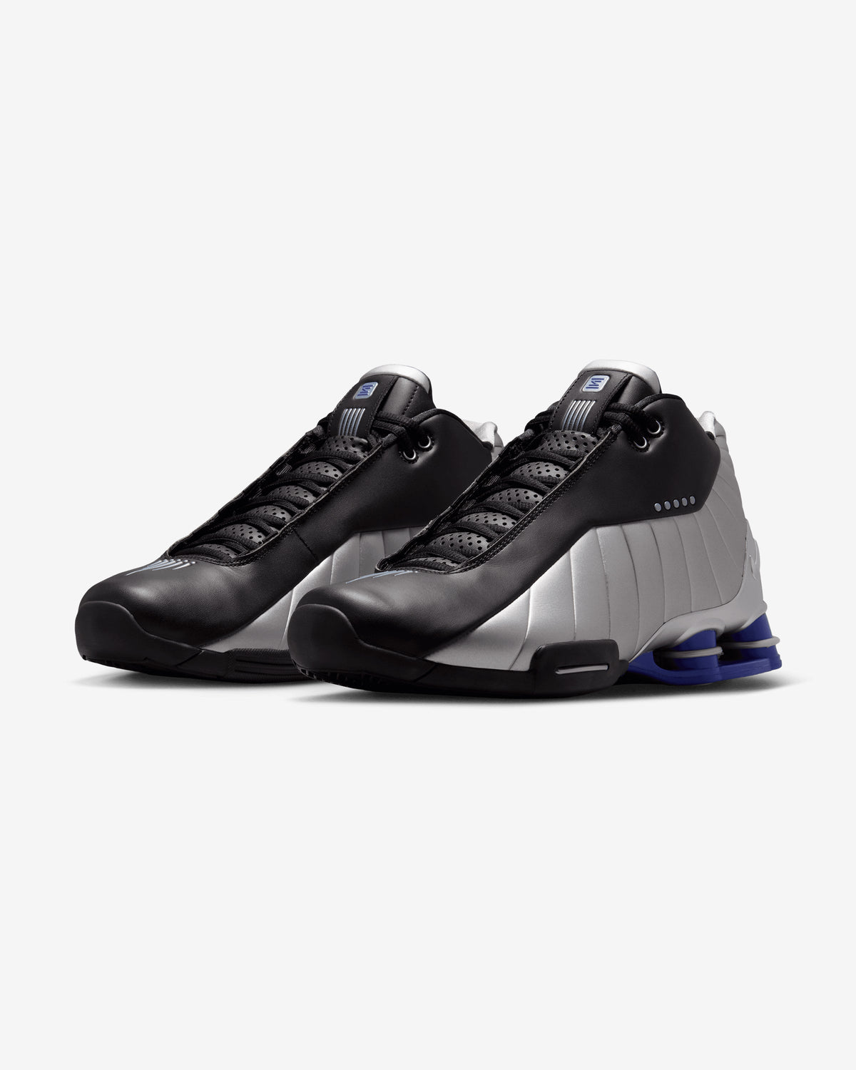NIKE SHOX BB4 - BLACK/ METALLIC SILVER / LAPIS
