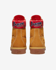 TIMBERLAND X MLB 6" PREMIUM BOOT 'BRAVES' - WHEAT