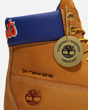 TIMBERLAND X MLB 6" PREMIUM BOOT 'NY METS' - WHEAT