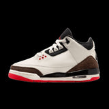 Air Jordan 3 Retro (GS)(Sail/Black-University Red-Pale Ivory)