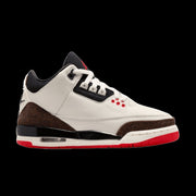 Air Jordan 3 Retro (GS)(Sail/Black-University Red-Pale Ivory)