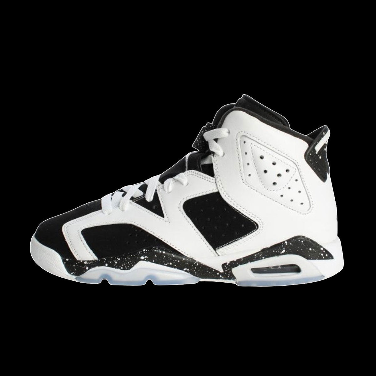 Air Jordan 6 Retro (GS)(White/Black)