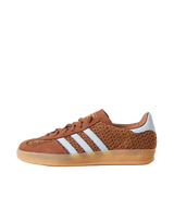 adidas Originals Gazelle Indoor sneakers in brown and blue