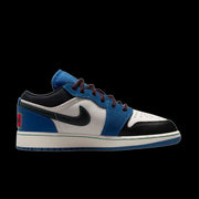 Air Jordan 1 Low SE (GS)(True Blue/Black-University Red)