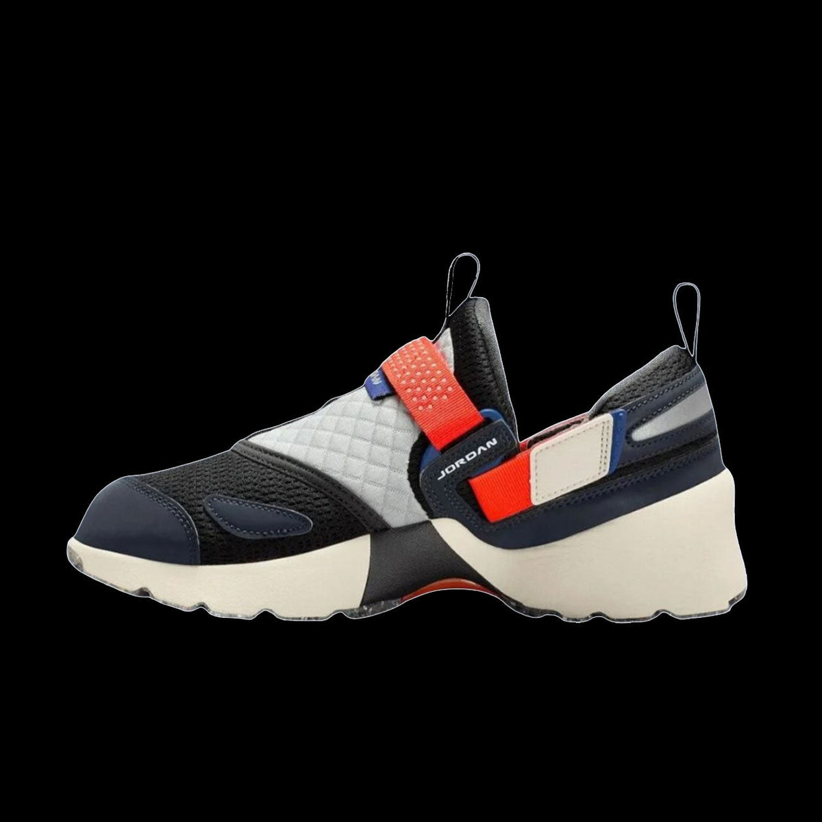 WMNS Air Jordan Trunner LX (Black/White-Coconut Milk-Orange Blaze)