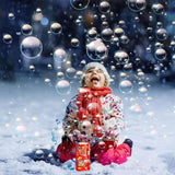🎆 Firework Bubble Machine – 500+ Bubbles Per Minute with Light & Music Effects