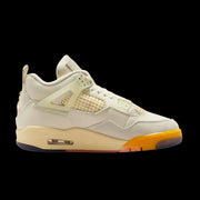 WMNS Air Jordan 4 Retro "Birds of Paradise" (Coconut Milk/Muslin-Bright Mango)