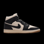 WMNS Air Jordan 1 Mid SE (Off Noir/Chalk-Chalk-Pearl White)